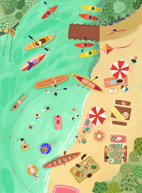 Lake Day - 250 pc Puzzle