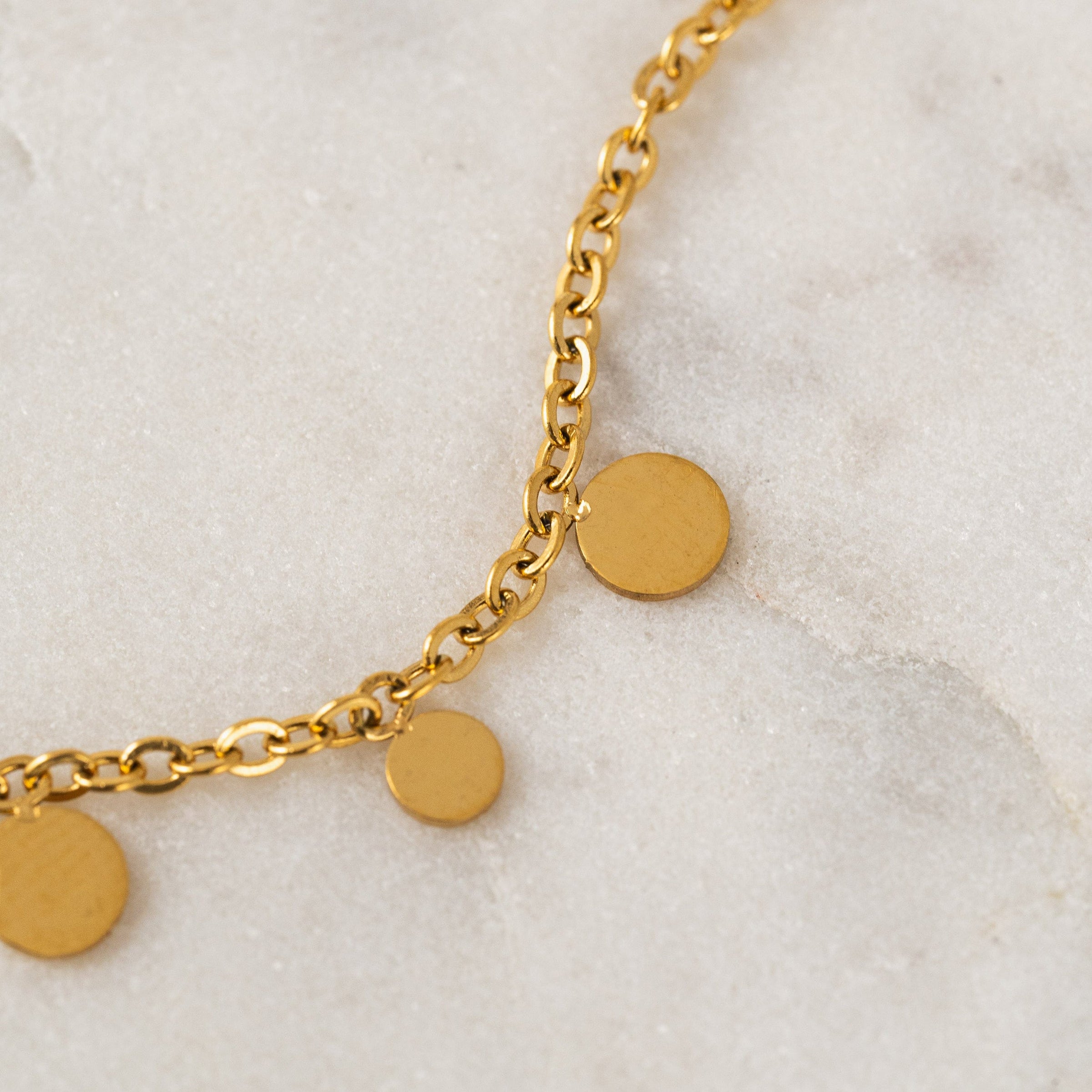 Solar Necklace - Gold