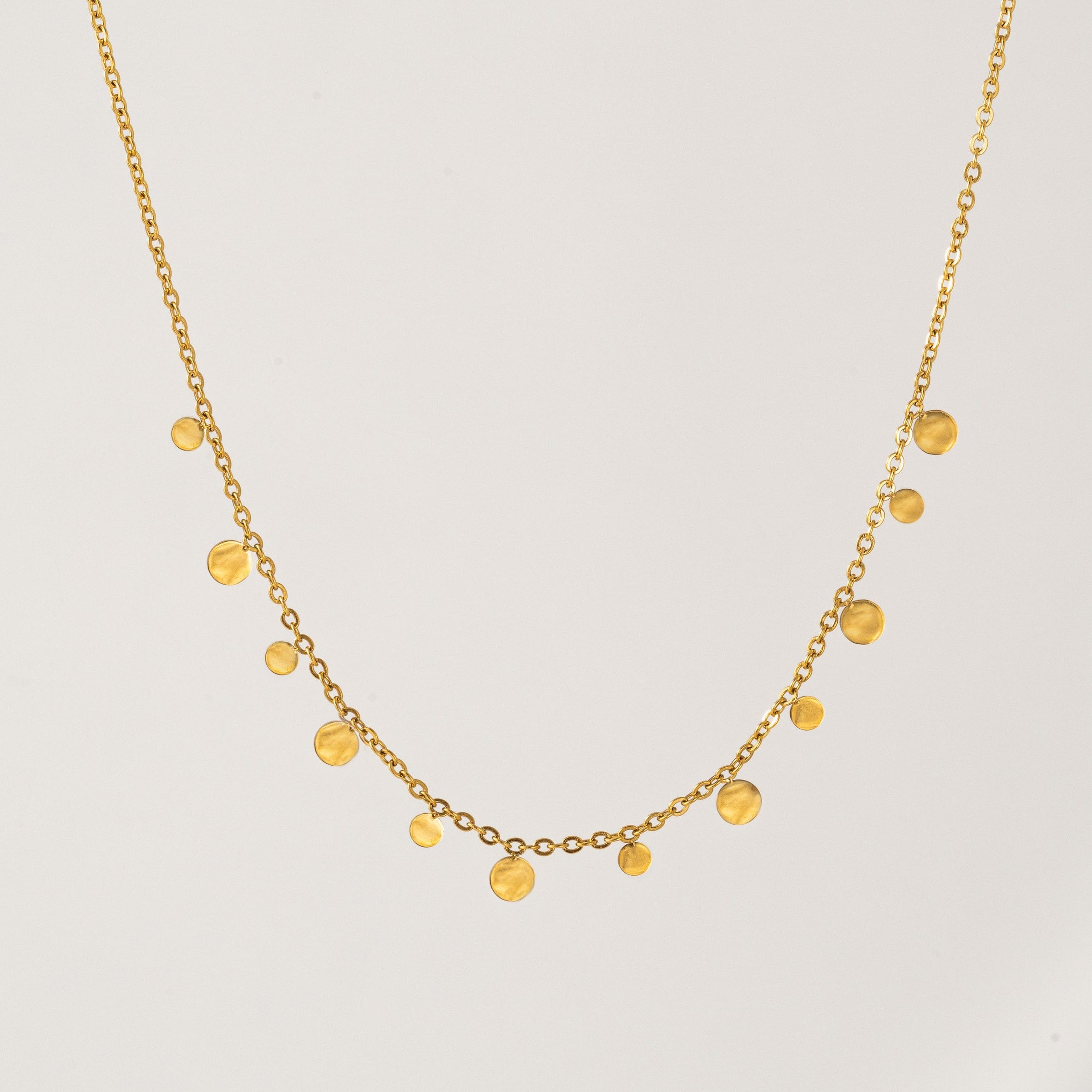 Solar Necklace - Gold