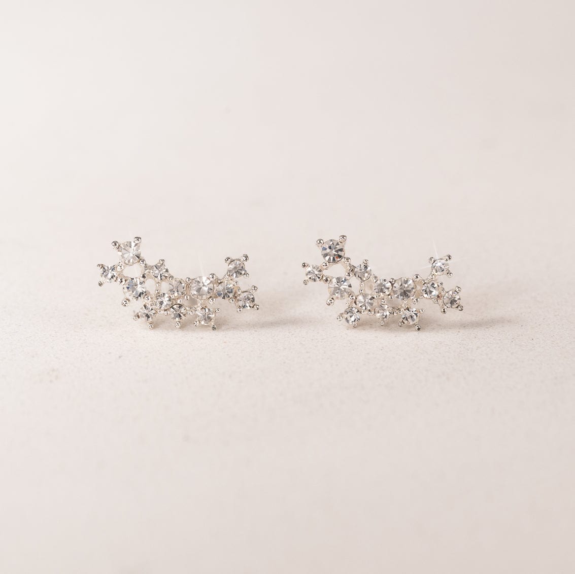 Stardust Climber Earrings - Clear