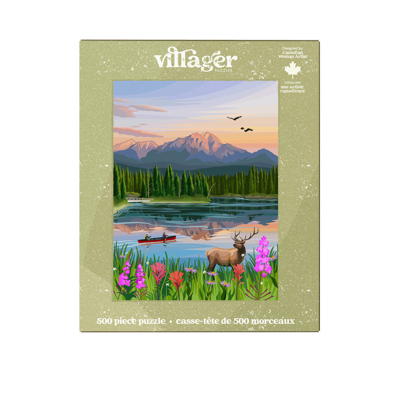Jasper Flowers - 500 pc Puzzle