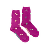 Women's Socks | Tiny Lemon & Lime Fruits | Mismatched