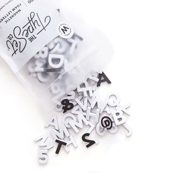Magnetic Letters - White