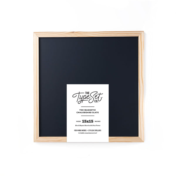 Magnetic Letter Board - Black