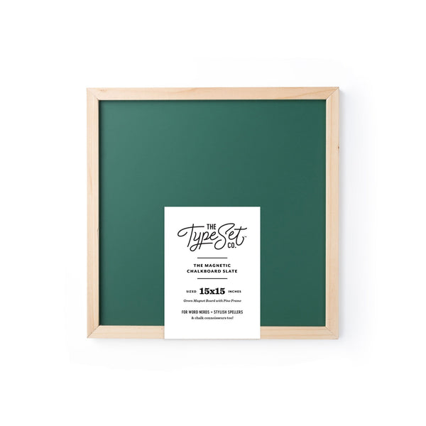 Magnetic Letter Board - Green