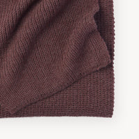 Alpaca Fisherman Scarf - Dusty Rose