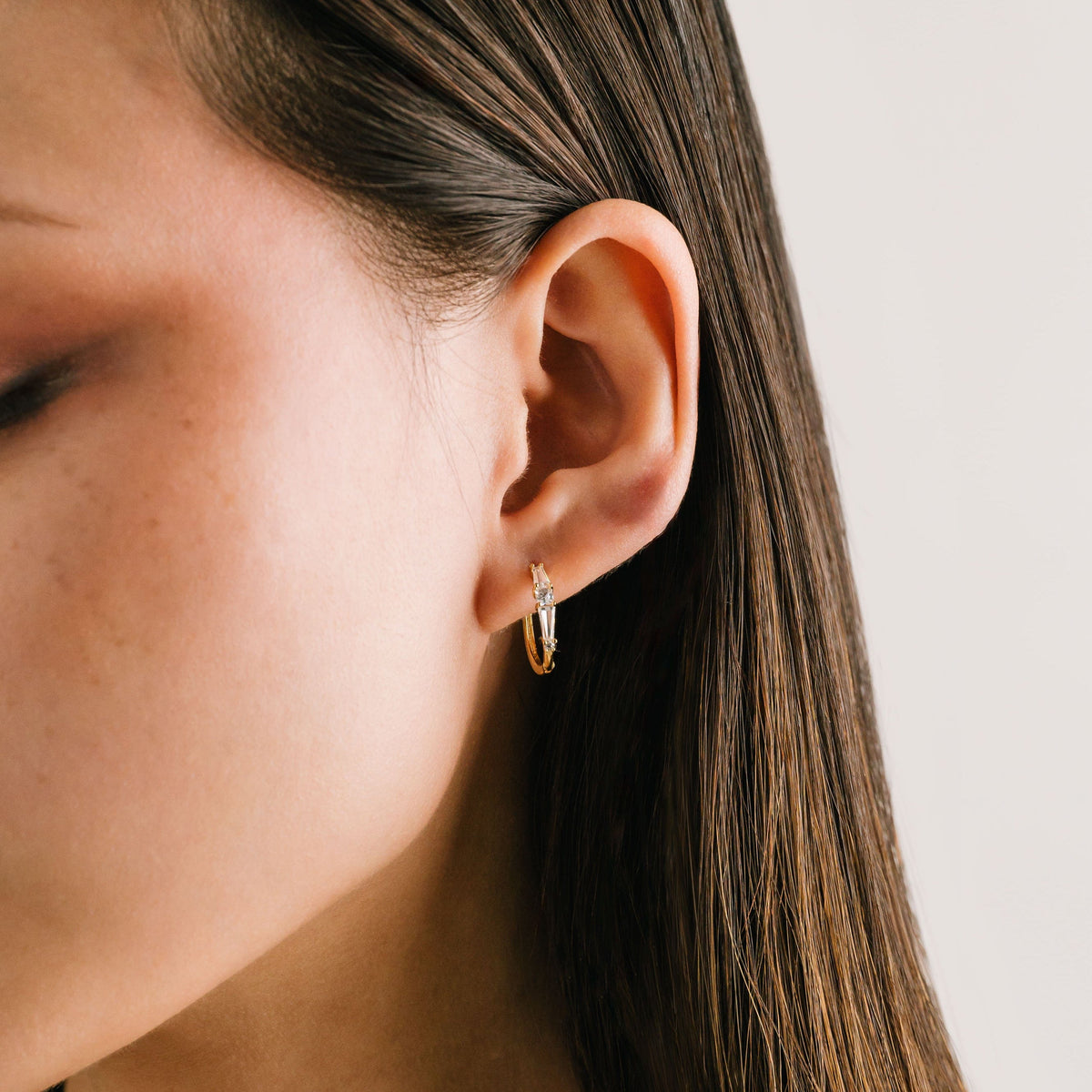 Tamara Hoop Earrings - Gold