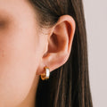 Tofino Huggie Hoops Earrings - Gold