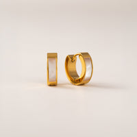 Tofino Huggie Hoops Earrings - Gold