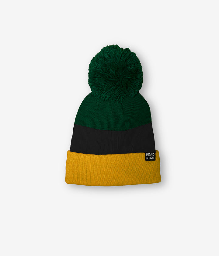 Tricolor Beanie Lined Marigold