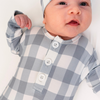 Sleep Gown - Denim Plaid