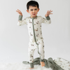 Footless Sleeper w/ Fold-over Cuffs - Dinoland