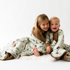 2.5 TOG Family Blanket - Moose on Green/Barrel