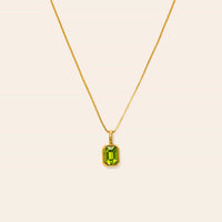 Waterproof Birthstone Necklace