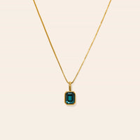 Waterproof Birthstone Necklace