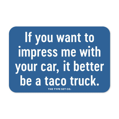 Sticker - Taco Truck