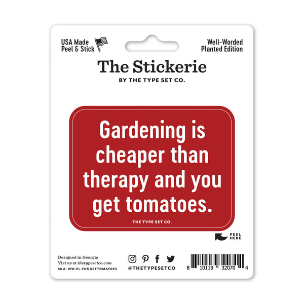Sticker - Gardening