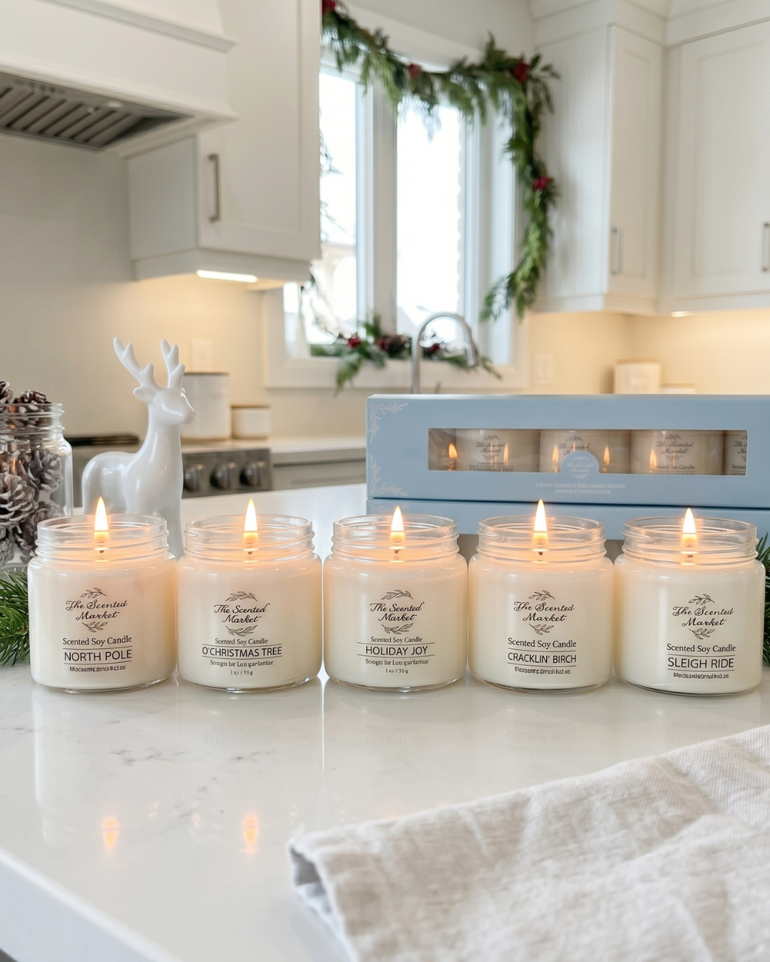 Winter Candle Collection Gift Pack