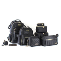 Jetsetter Black Travel Stroller + Wagon Caddy
