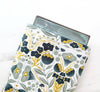 Nocturnal flora - padded book sleeve, book pouch
