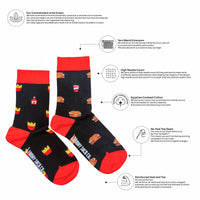 Kid's Burger Socks