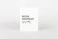 Card - Deep Sympathy