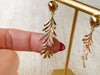 The Golden Fern Earring