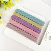 5pcs High Elastic Rubber Band Ponytail Hair Tie