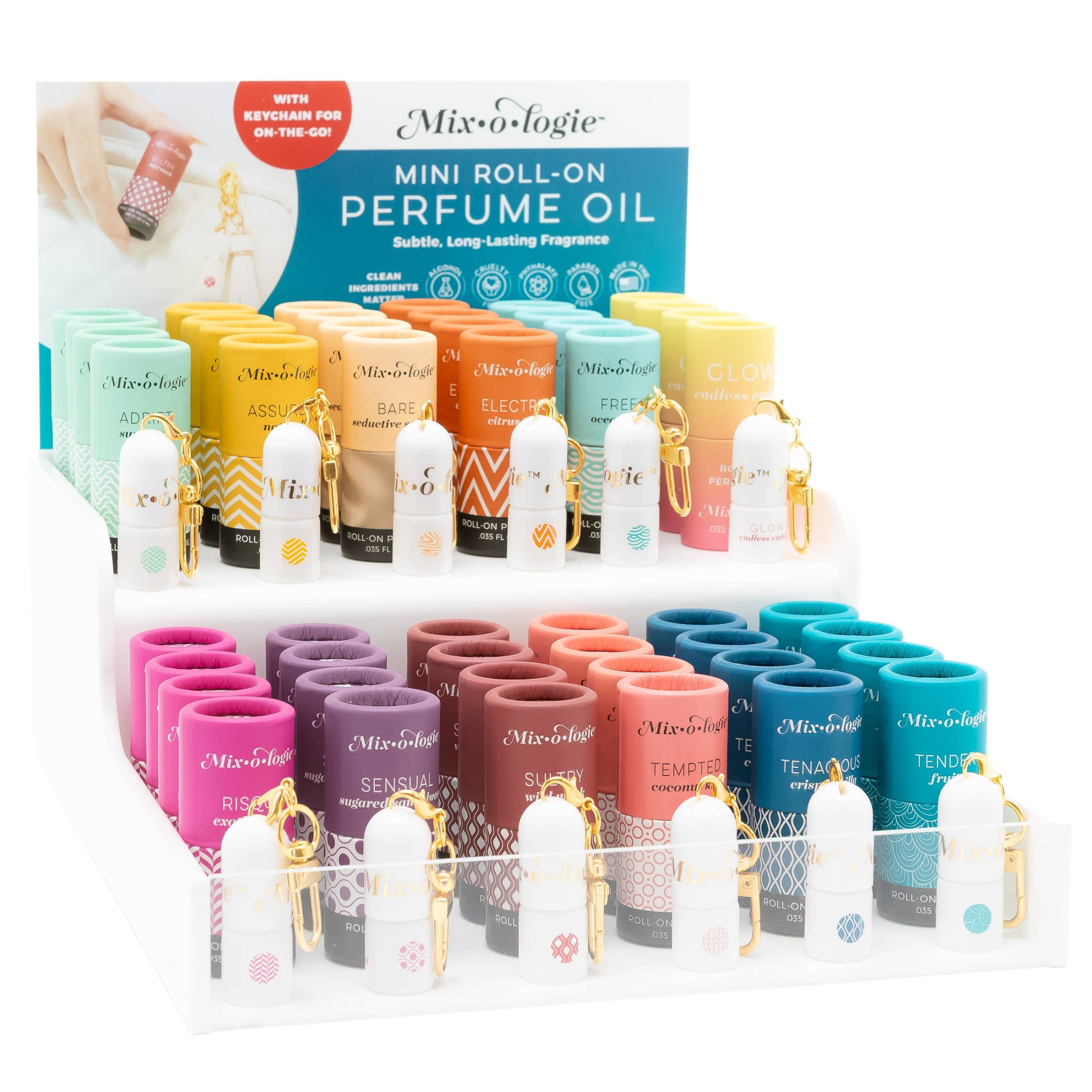 Keychain Mini Rollerball Perfume