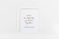 Card - What a Beautiful Life