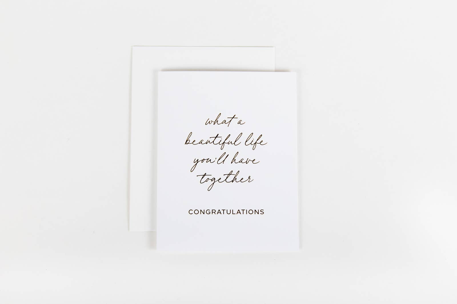 Card - What a Beautiful Life