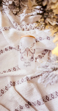 Be the Light Glass Cup