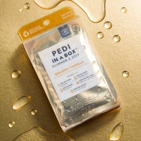 Pedi in a Box 5 Step Glimmer - Add on Service - Golden Vanil