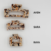 Aven Cellulose Acetate Hair Claw Clips - Core Collection