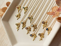 Birth Flower Necklace