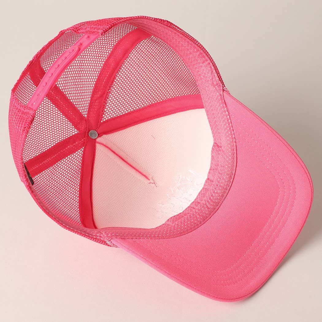Save Water Drink Margs Embroidered Trucker Cap