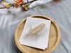 Pearl Hair Barrette | Minimalist Gold Hair Clip | Hair Pin