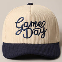 Game Day Corduroy Trucker Baseball Cap