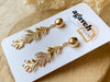 The Golden Fern Earring
