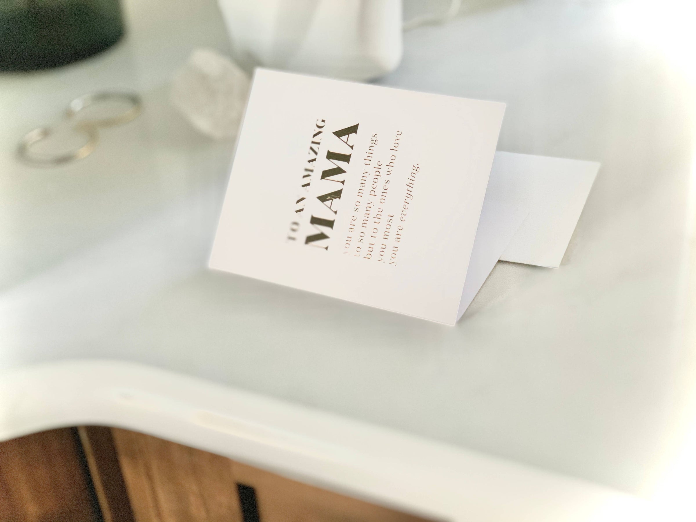 Card - To an Amazing Mama