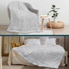 Faux Fur Sherpa Throw Blanket