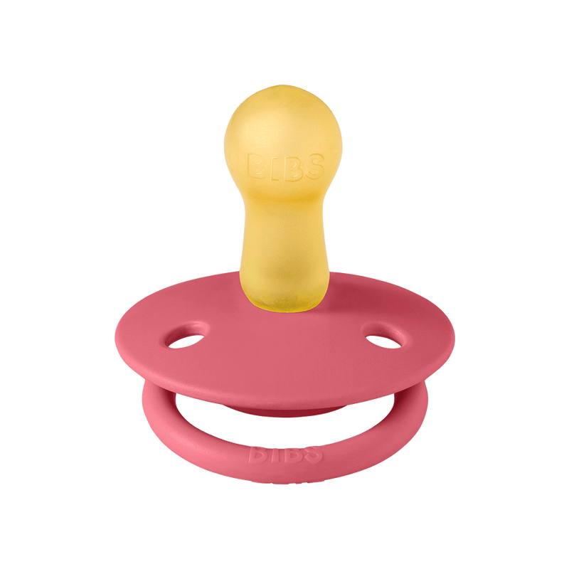Pacifier - De Lux - Coral/Ruby (pack of 2)