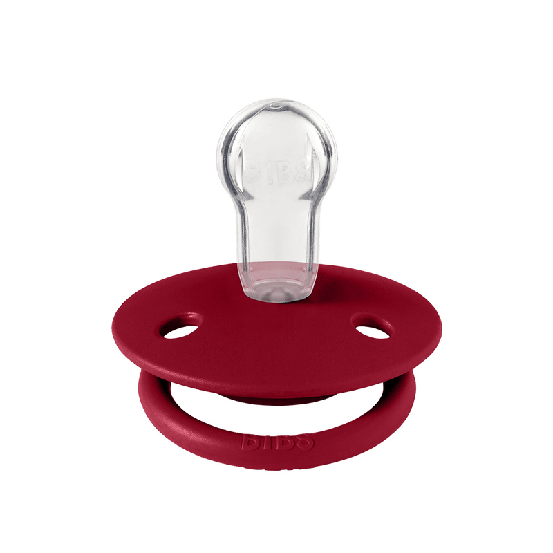 Pacifier - De Lux - Coral/Ruby (pack of 2)