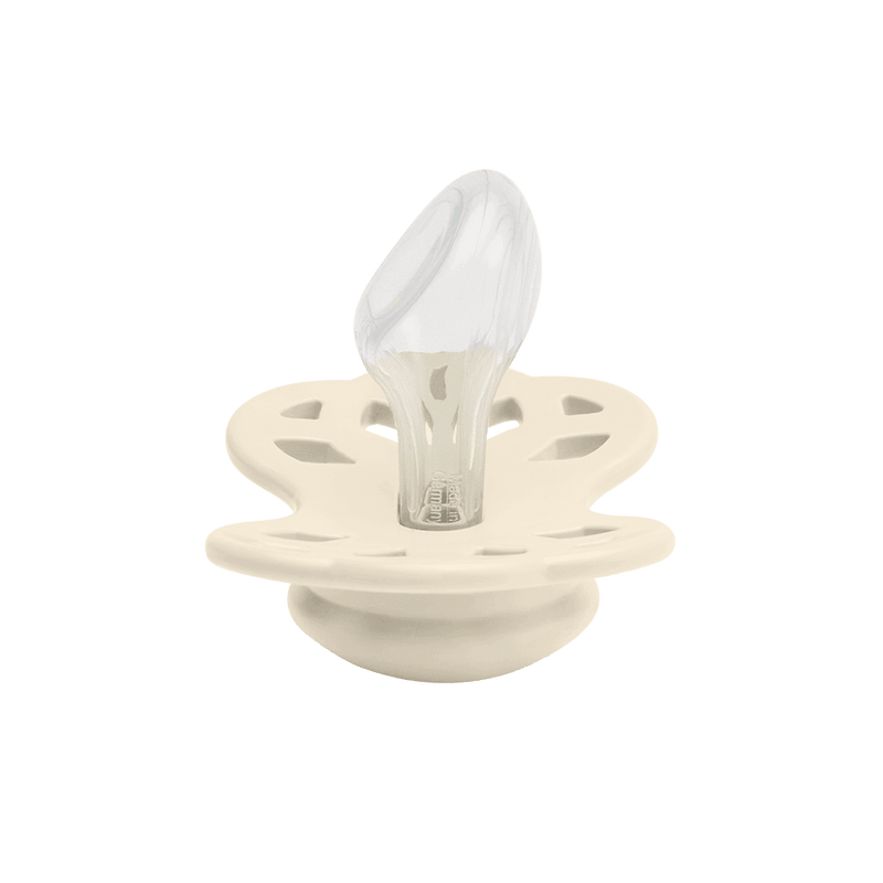 Pacifier - Infinity - Ivory/Blush - Anatomical Nipple