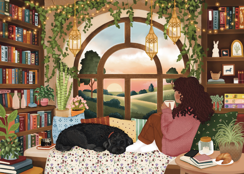 Book Nook - 1000 pc Puzzle
