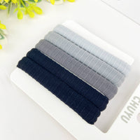 5pcs High Elastic Rubber Band Ponytail Hair Tie