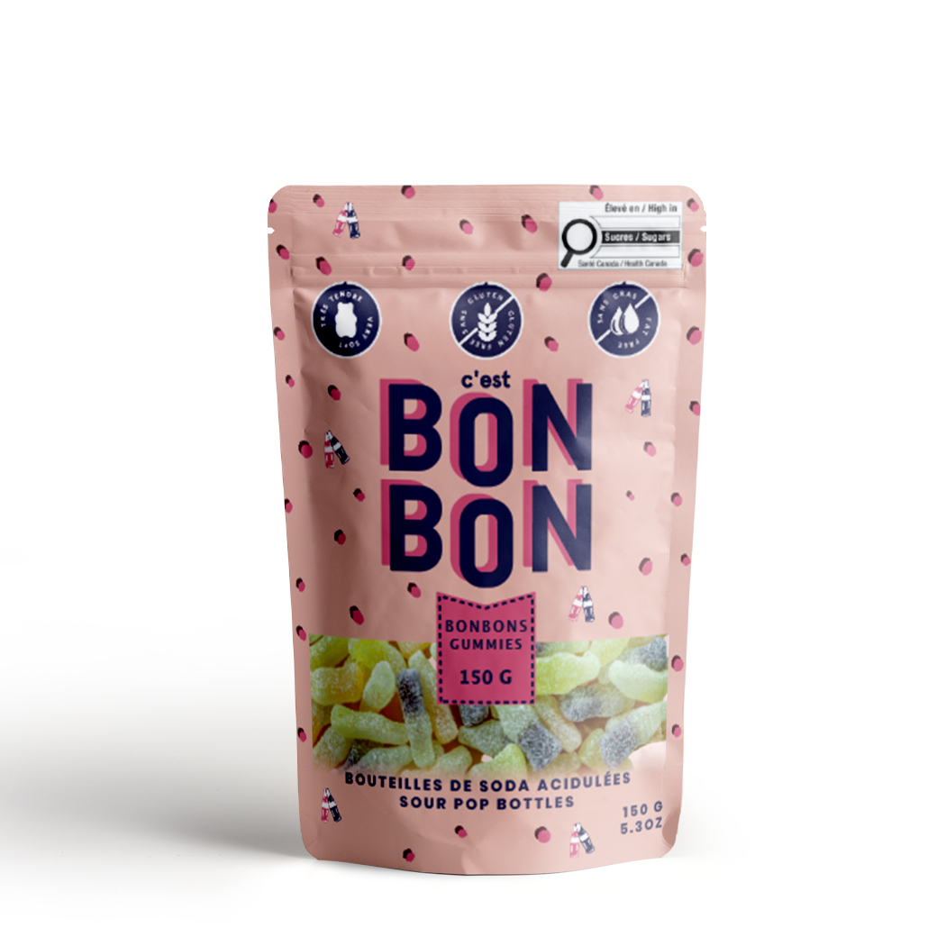 Sour Pop Bottles - Gummy Candies