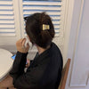 Small Hair Claw | Gold | Hair Accessories | High Ponytail