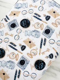 Academia - padded book sleeve, book pouch