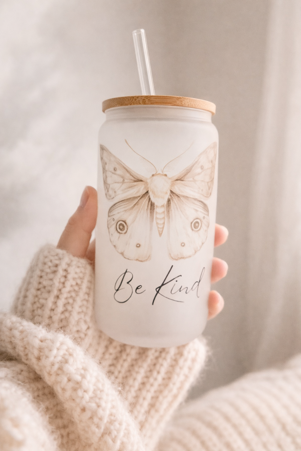 Be Kind Glassware | 16oz Glass